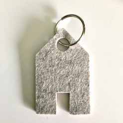 Sleutelhanger 'Huis'