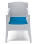 zitkussen voor stoel Toy van Philippe Starck